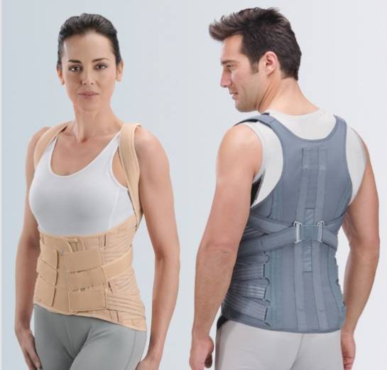 ortesi per schiena e spalle