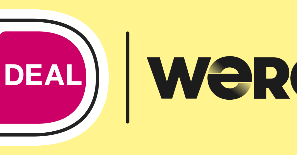 Logo van iDEAL en Wero naast elkaar, de nieuwe Europese standaard voor online betalingen voor ondern