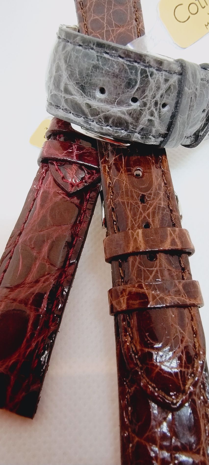 cinturino coccodrillo