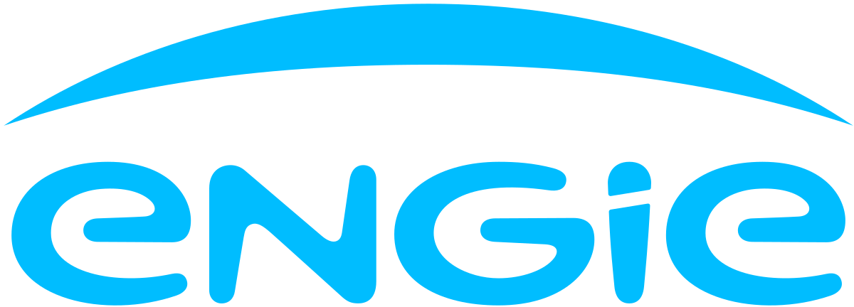 Engie logo: Blue text 