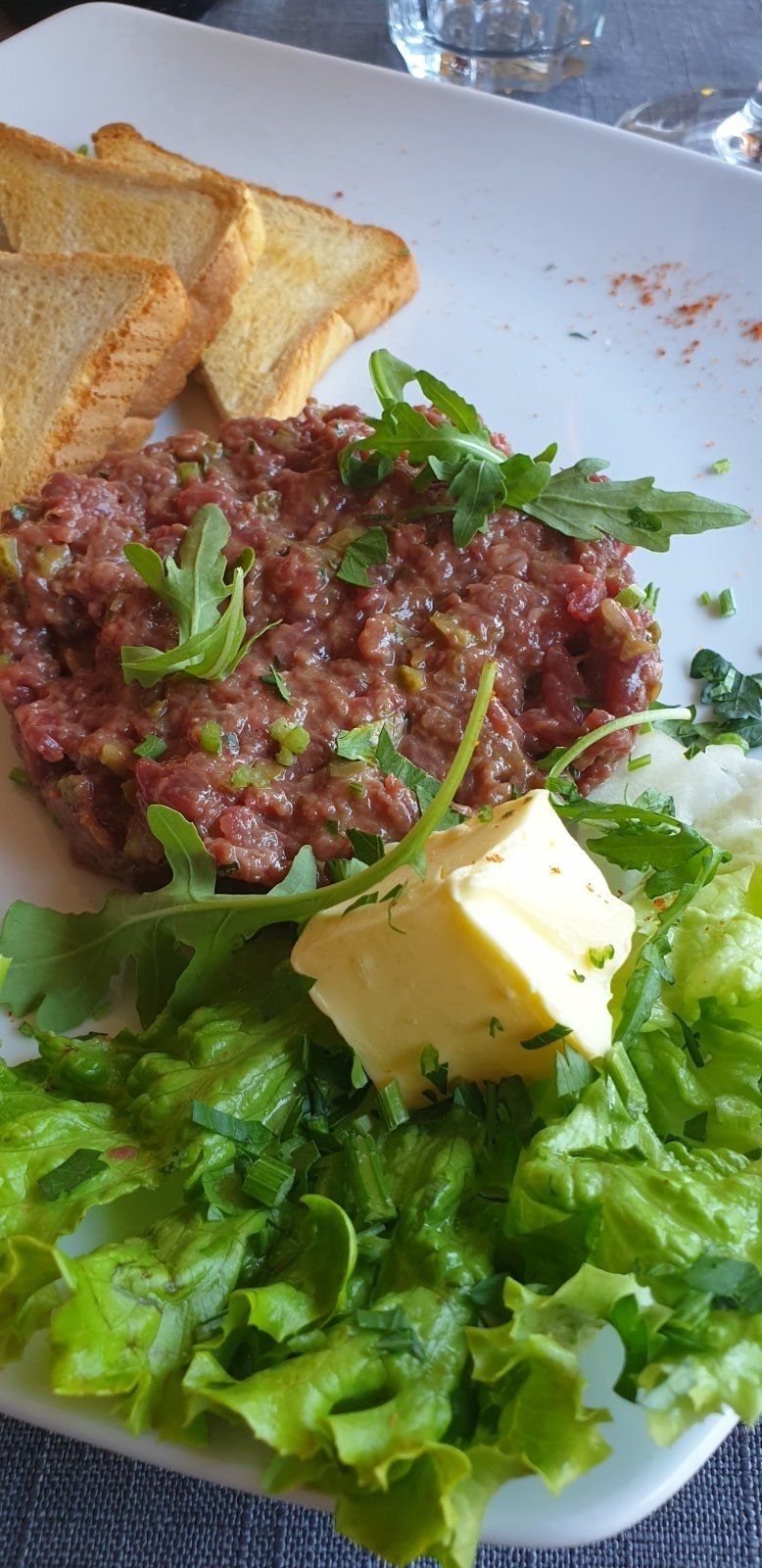 Tartare de boeuf