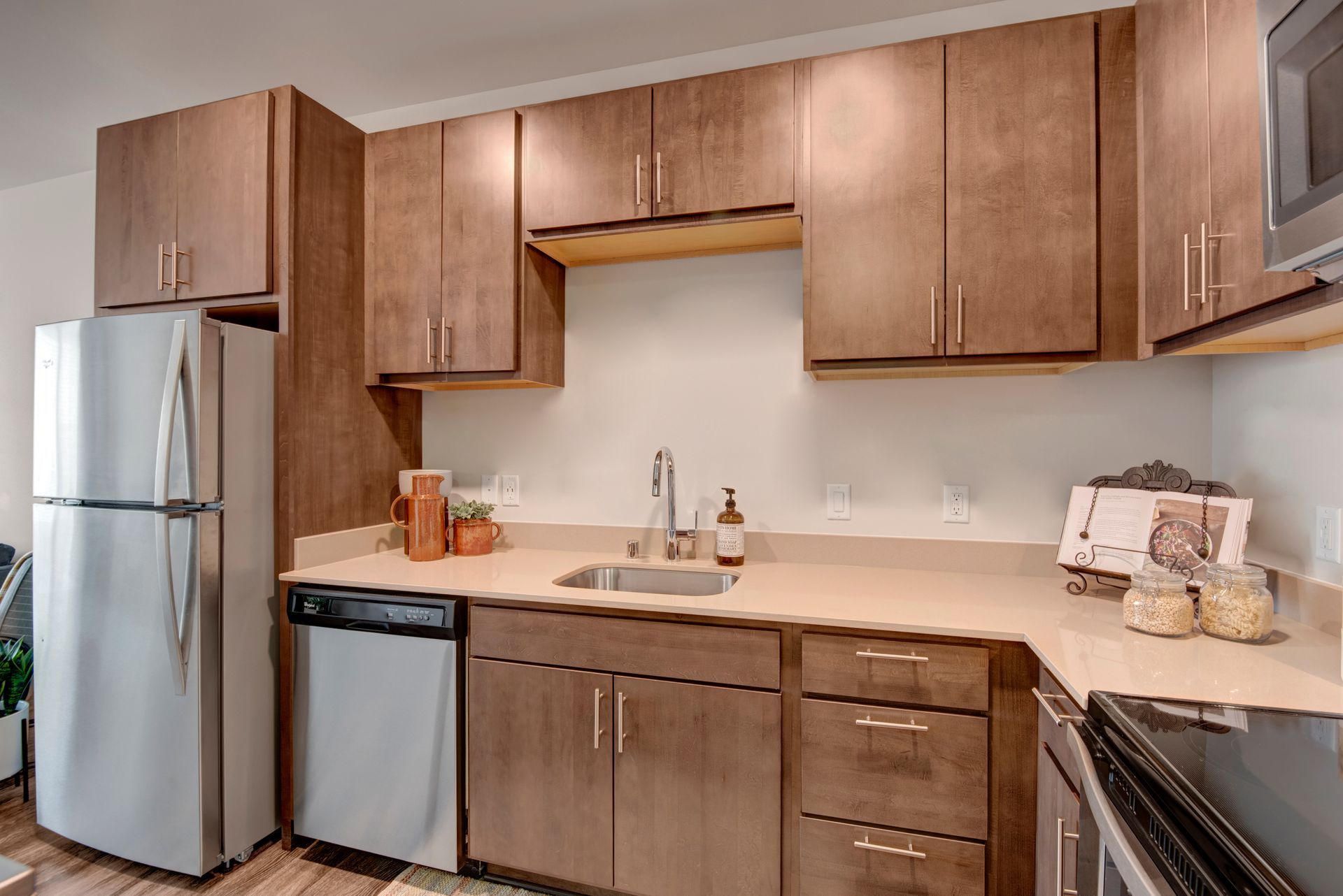 apartment floor plan.