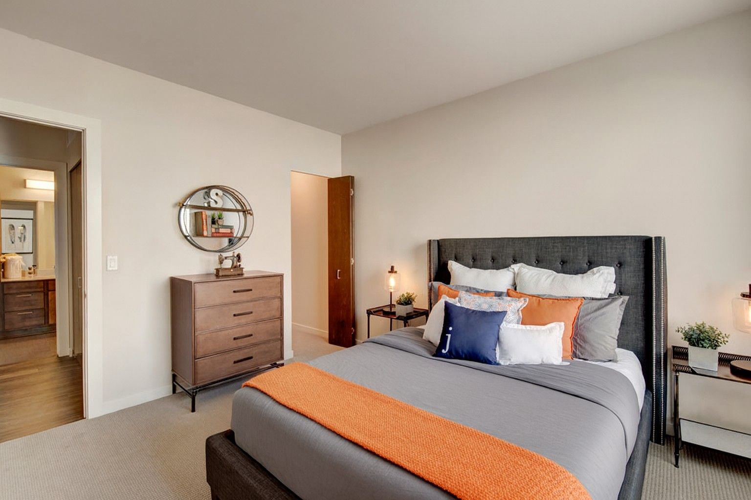 apartment floor plan.