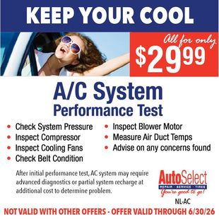 A coupon for a free battery test with $20 off interstate battery