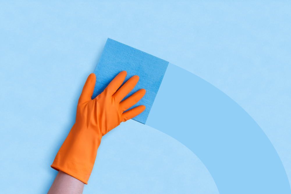 Wiping a Window — Window Cleaning in Southern Highlands, NSW