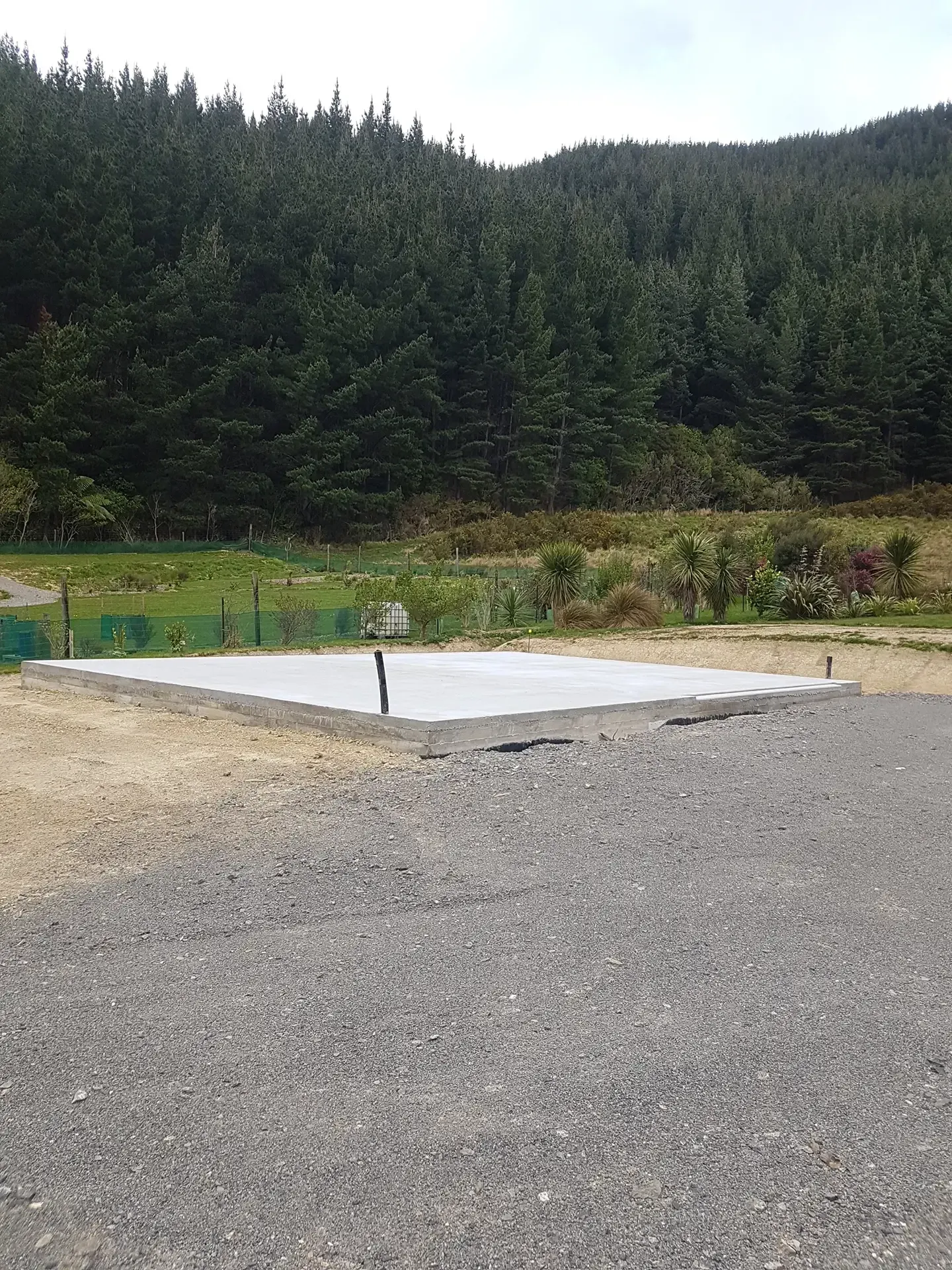 Oyster Bay Job by Bobcat Tipper Services in Marlborough, New Zealand.