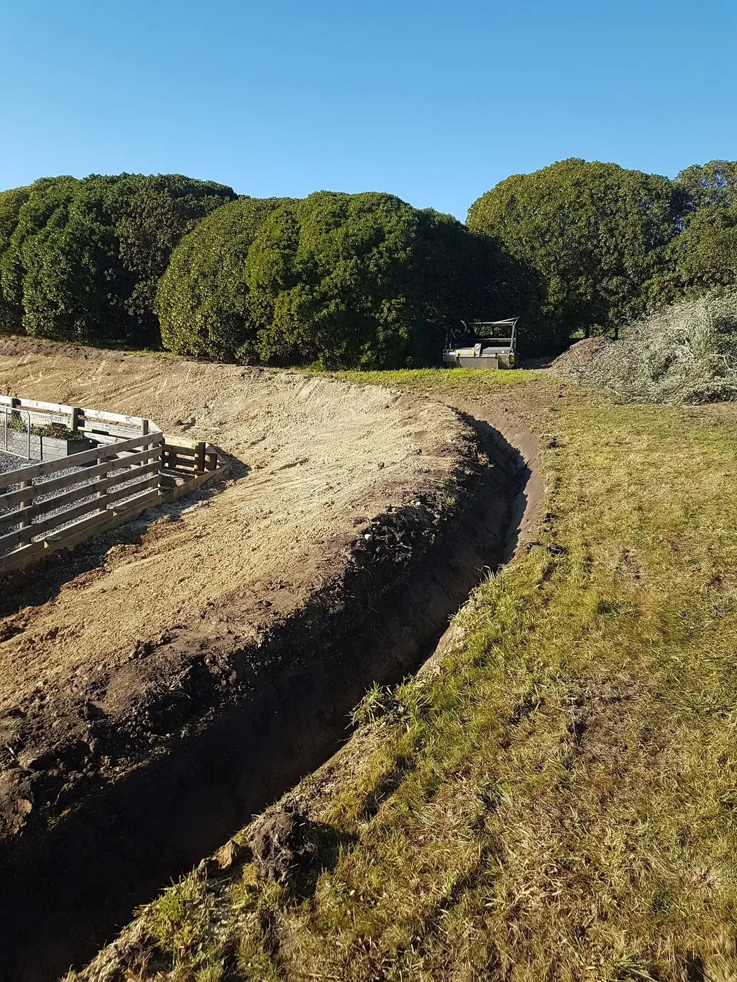 Redwood Pass Landscaping Job by Bobcat Tipper Services in Marlborough, New Zealand.