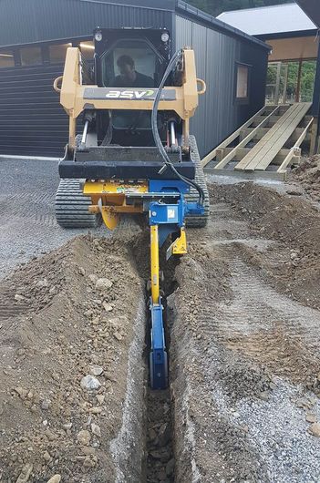Trenching Services - Bobcat Tipper Services in the Marlborough Sounds NZ
