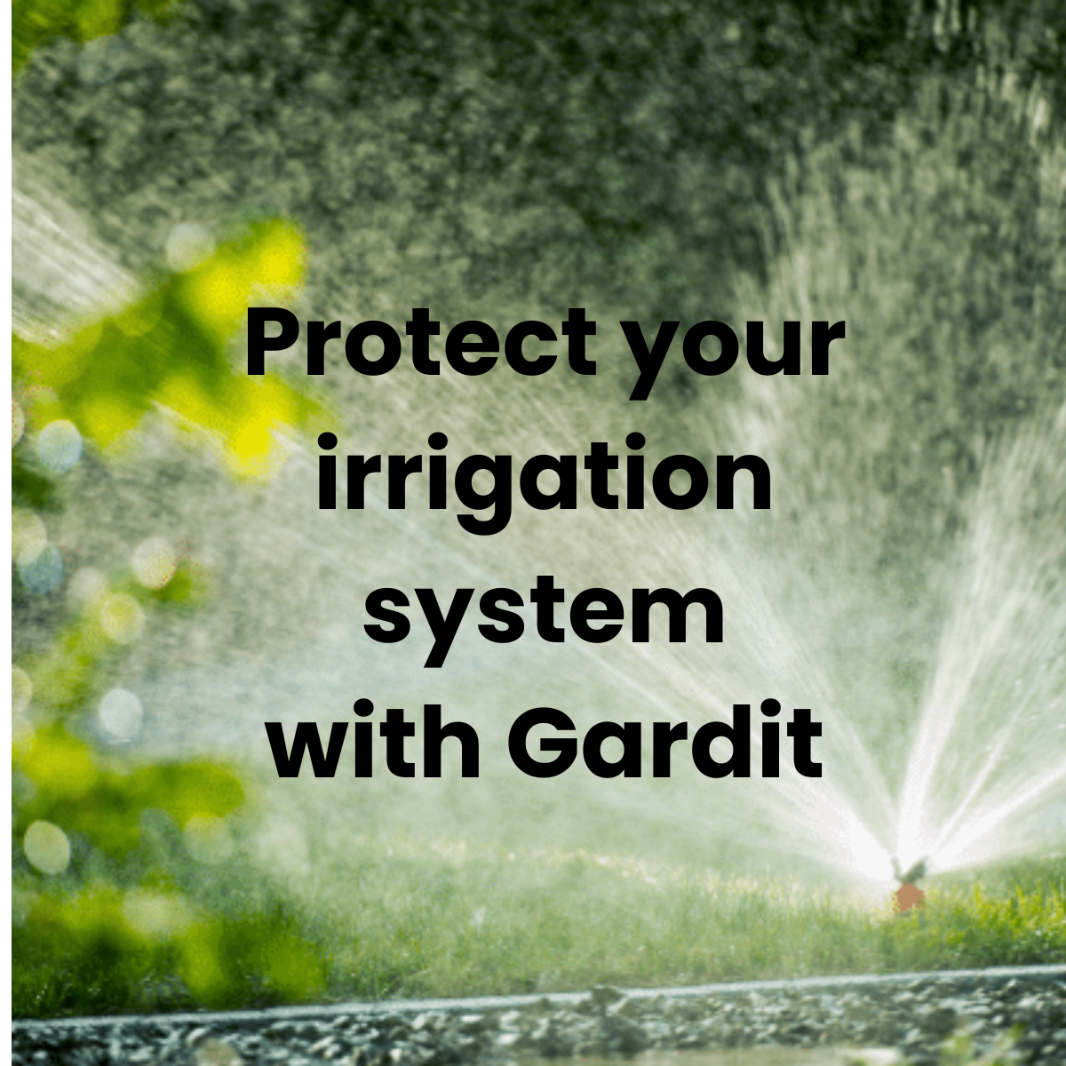 Keep your sprinkler heads working.  Avoid damage from tractors, lawn mowers and all lawn equipment.