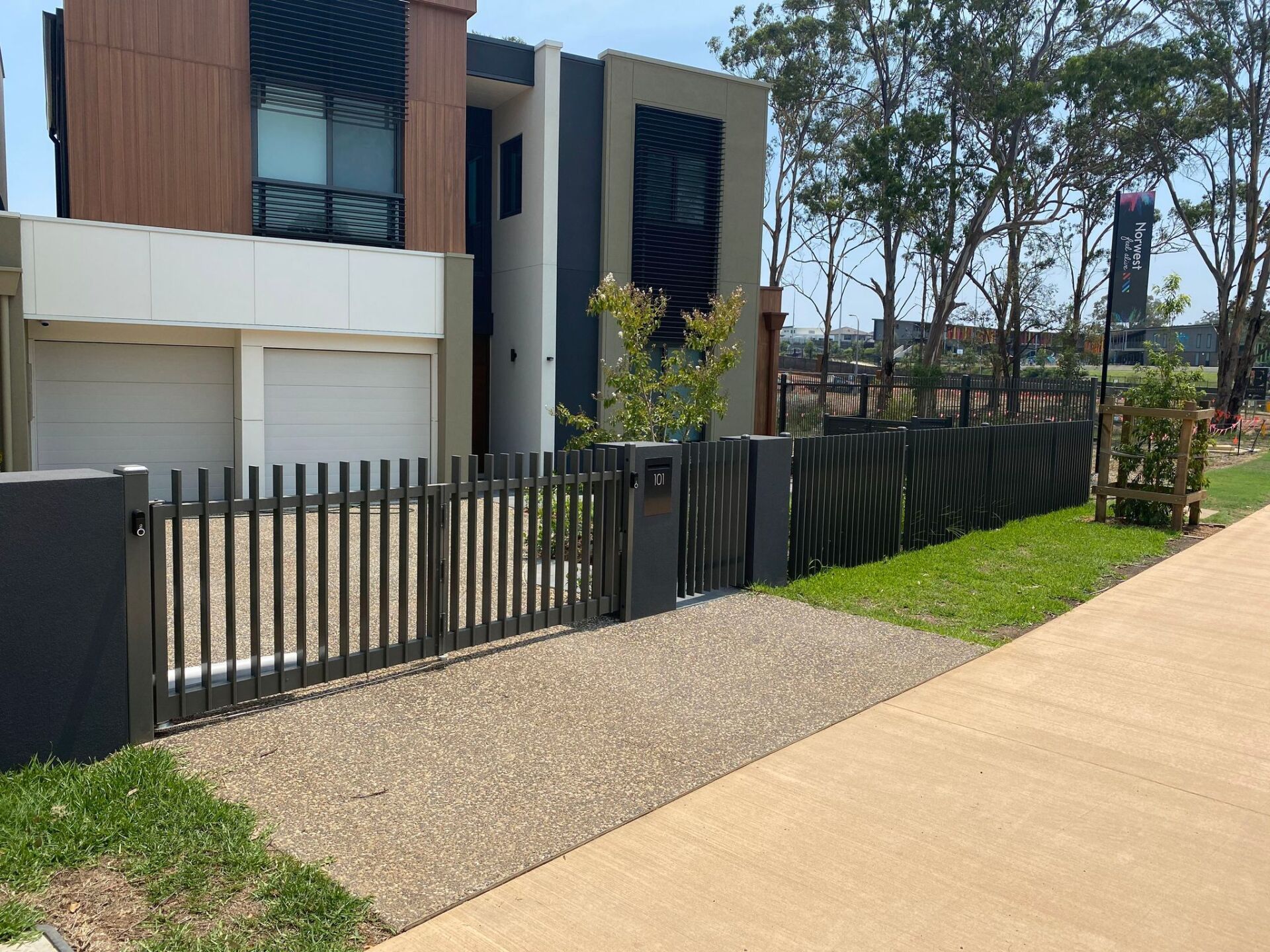 House with Privacy Fence — Sydney, NSW — A.S.S Fencing