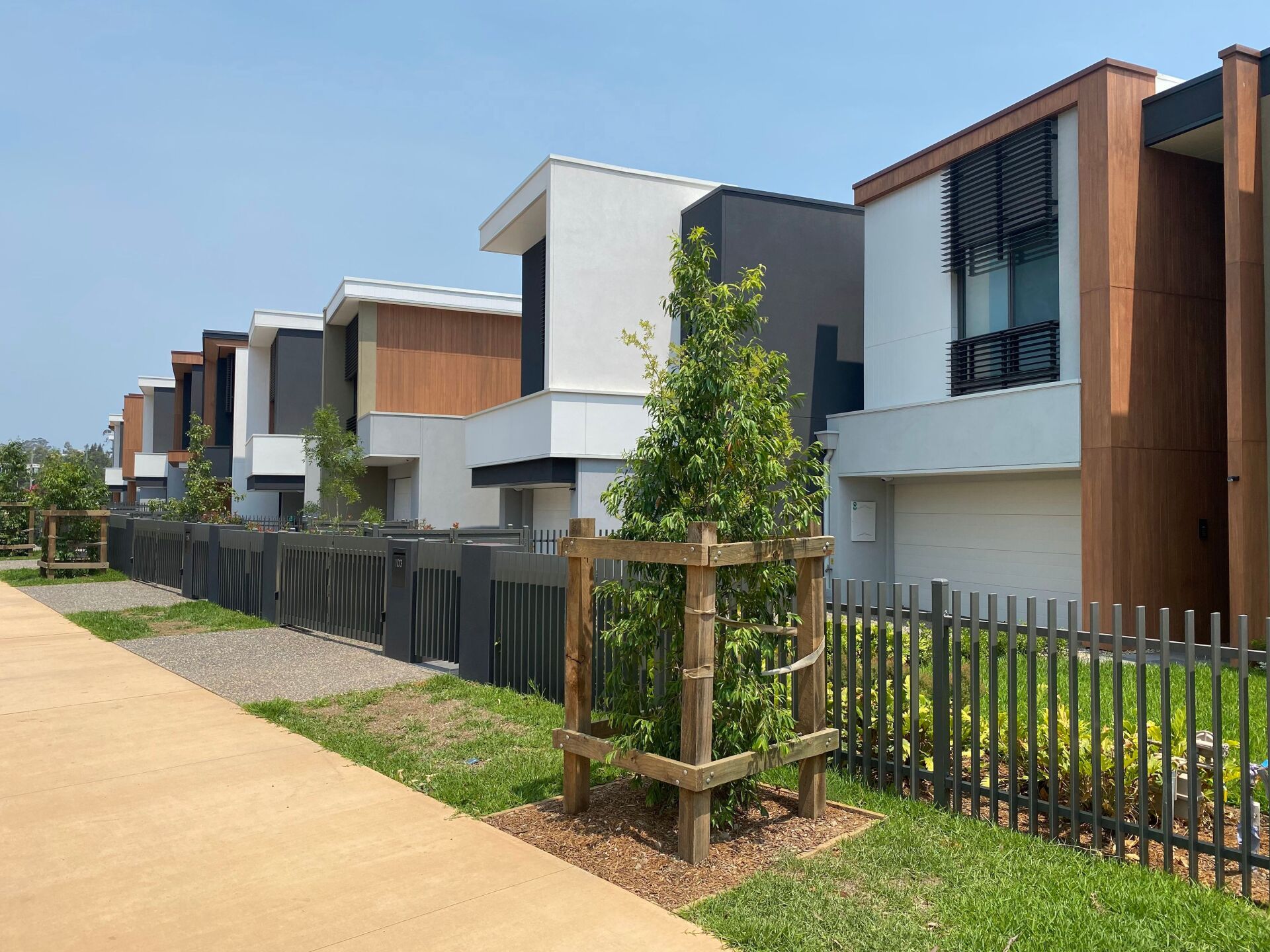 Residential Houses with Fence — Sydney, NSW — A.S.S Fencing