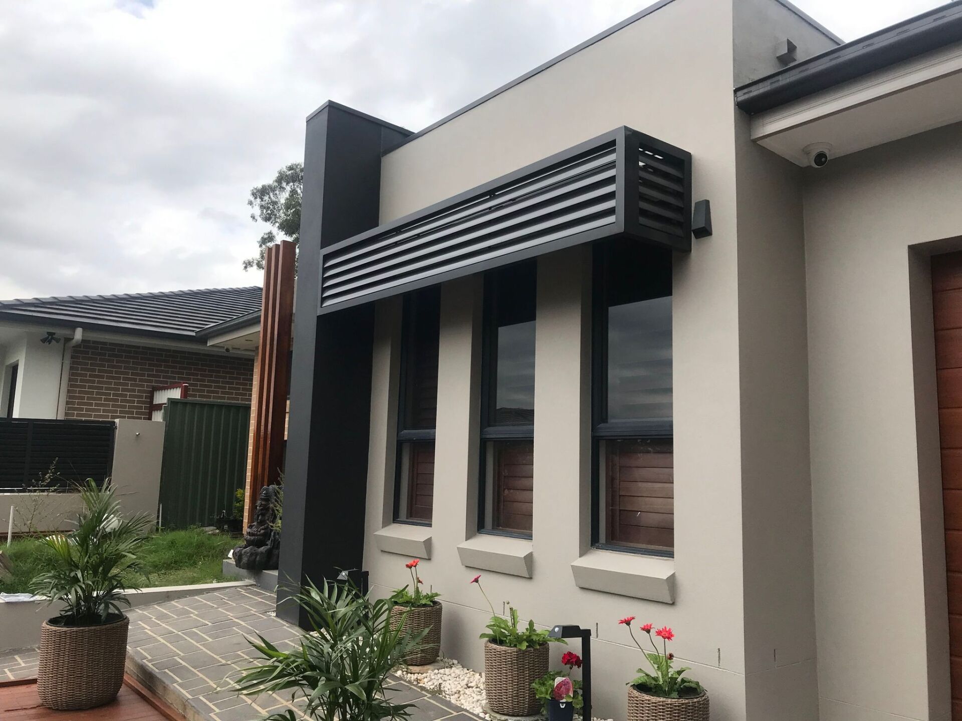 Beautiful House with Privacy Screen — Sydney, NSW — A.S.S Fencing