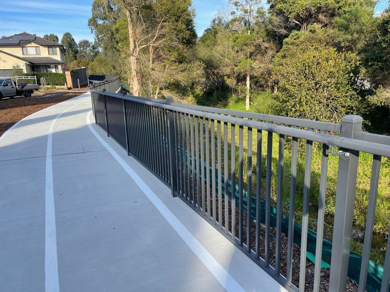 Sidewalk Fence — Sydney, NSW — A.S.S Fencing
