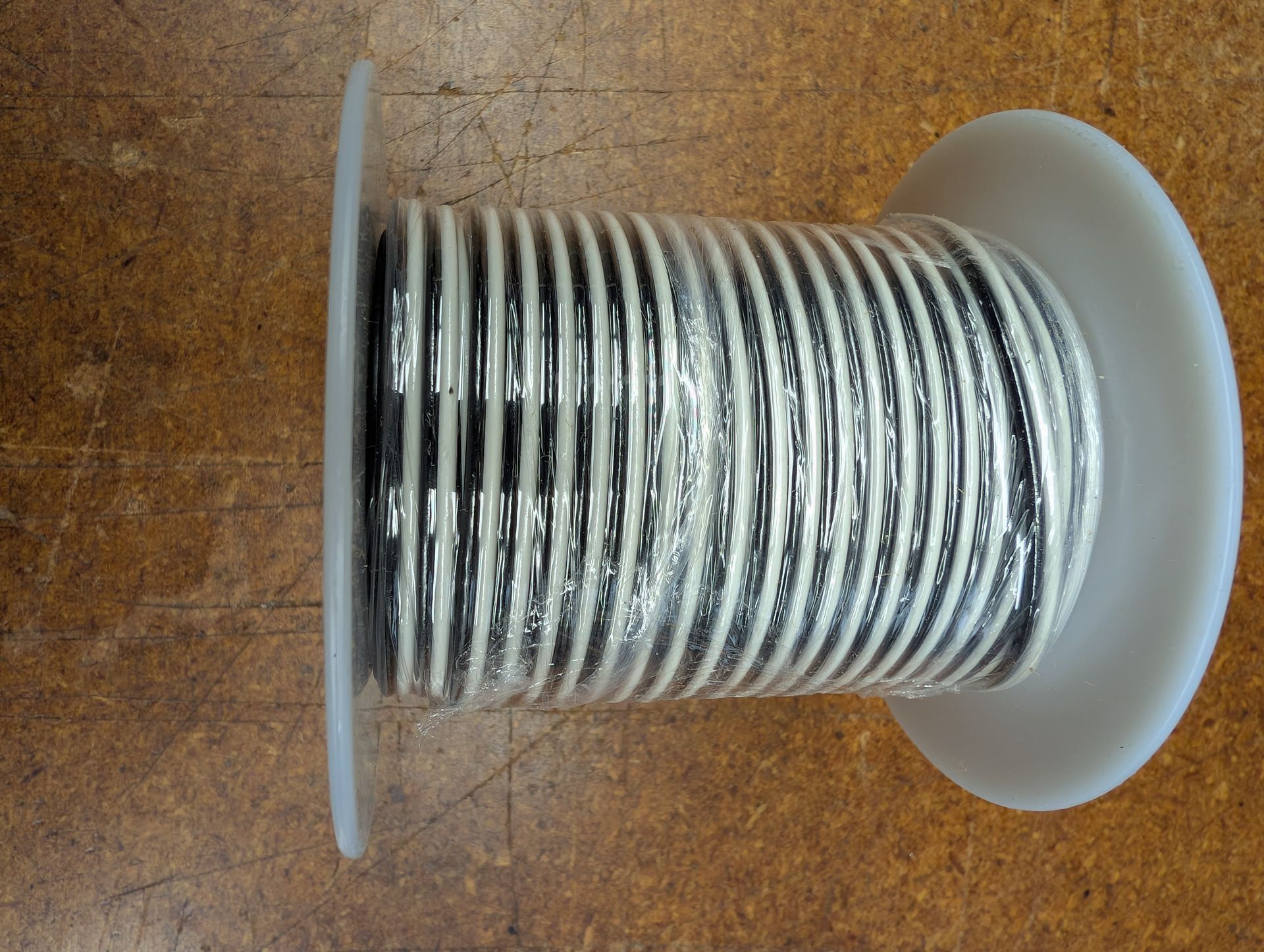 2CW18-1  2 Conductor Wire - 18 Gauge - Black/White - 100'