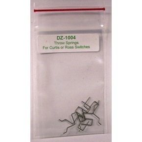 DZ-1004  Throw Springs for Ross/Curtis Switches w/DZ-1000 Switch Machine - Pkg. 5