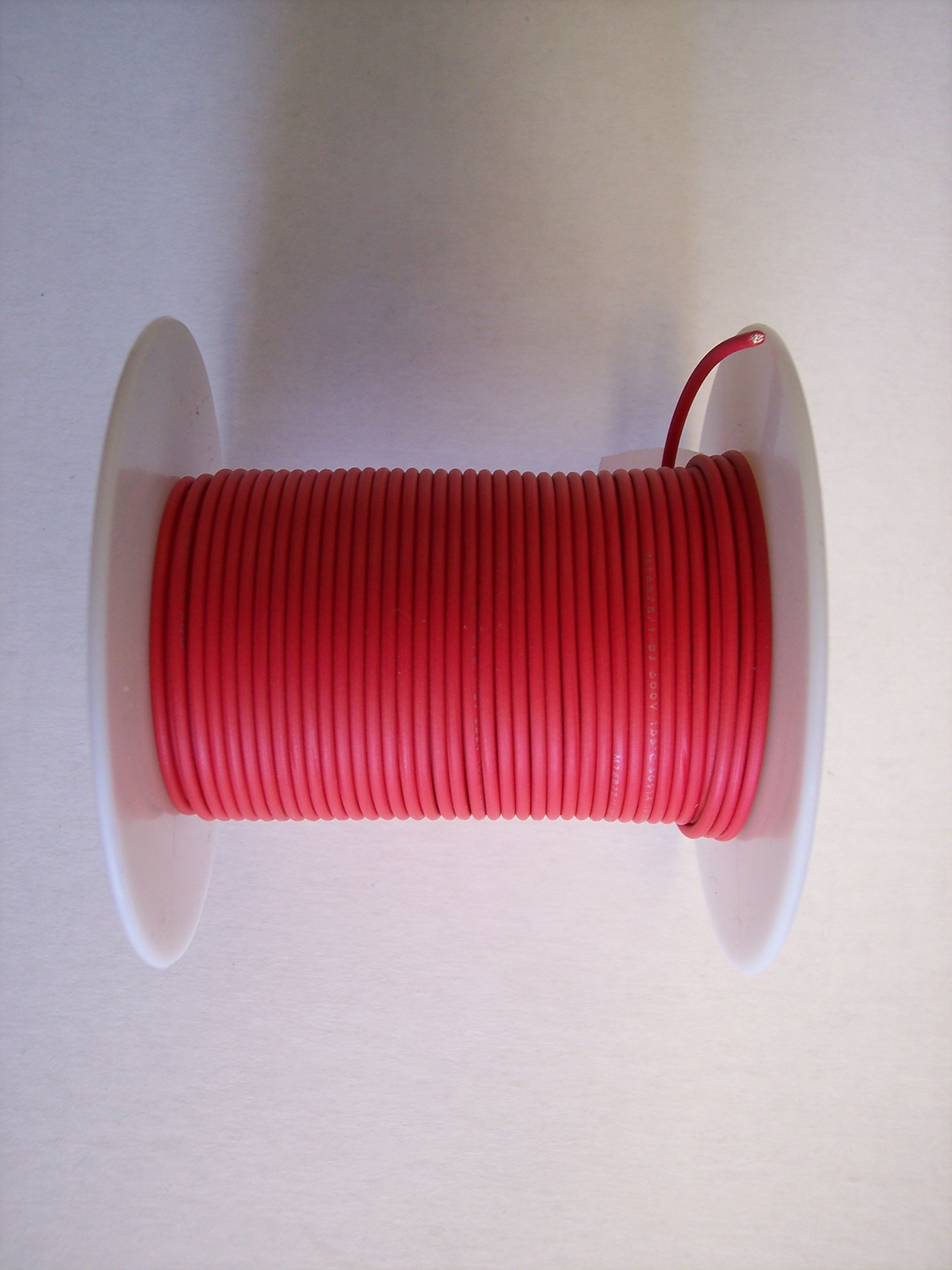 1CW16-1RED  16 Gauge Wire - Red - 100'