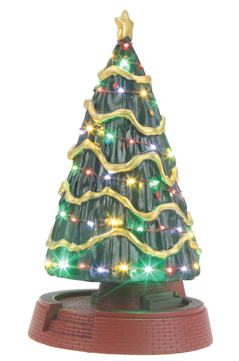 30-11097 Town Square X-Mas Tree w/LED's