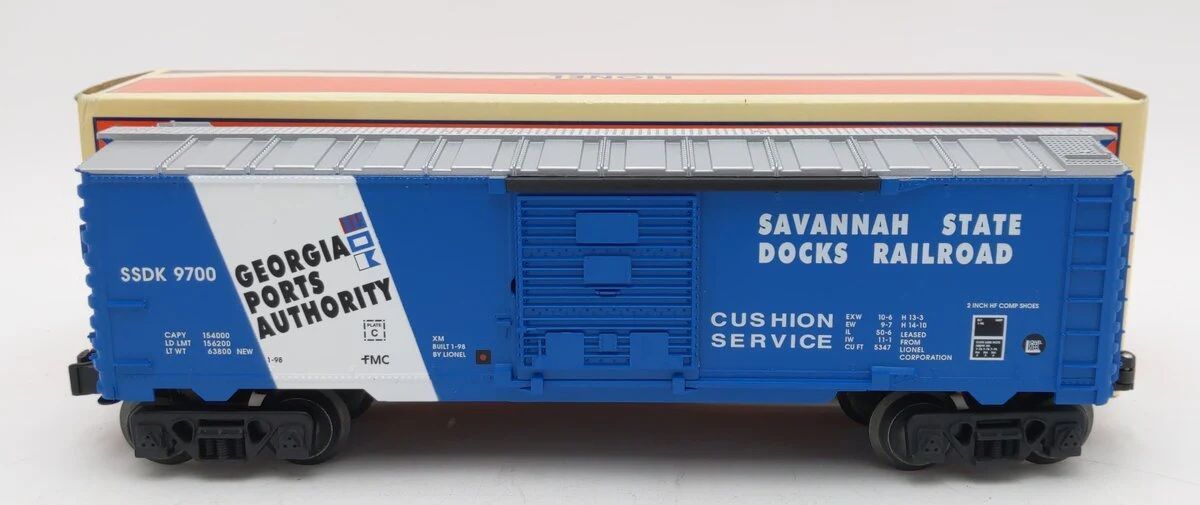 6-16285 Savannah State Docks Boxcar