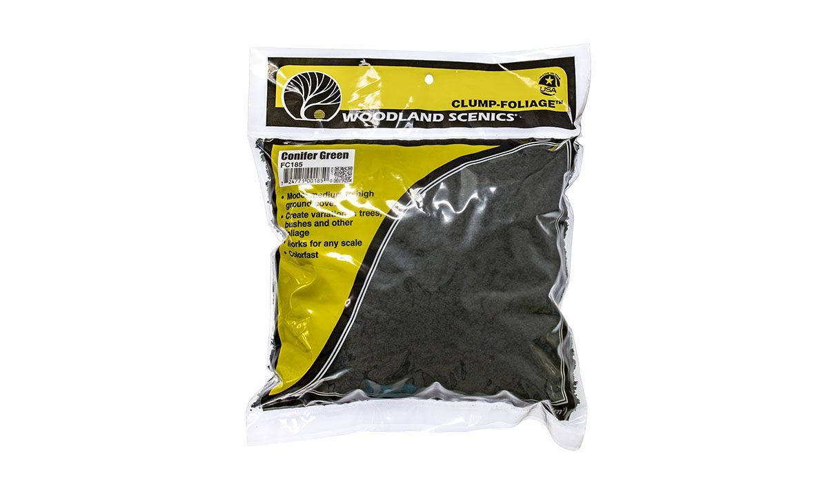 WDS185 Conifer Green Clump Foliage - Large Bag