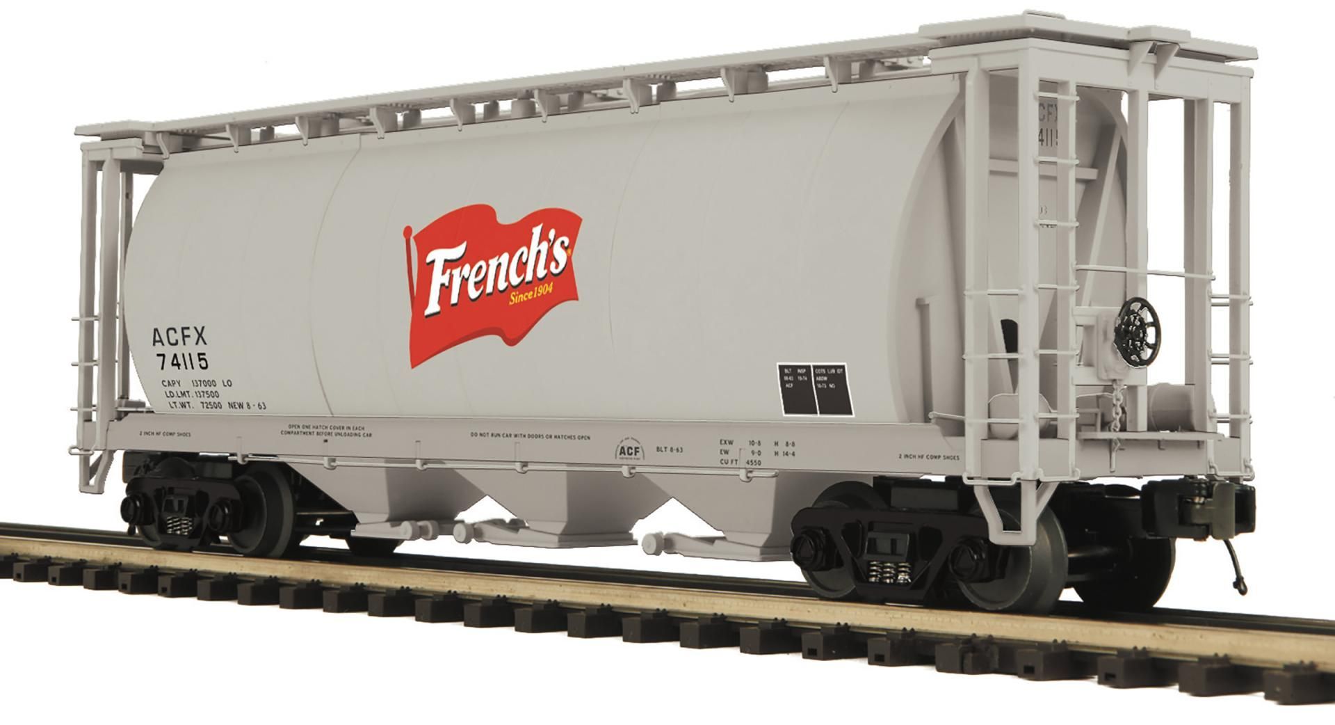20-96822 French's 3-Bay Cylindrical Hopper