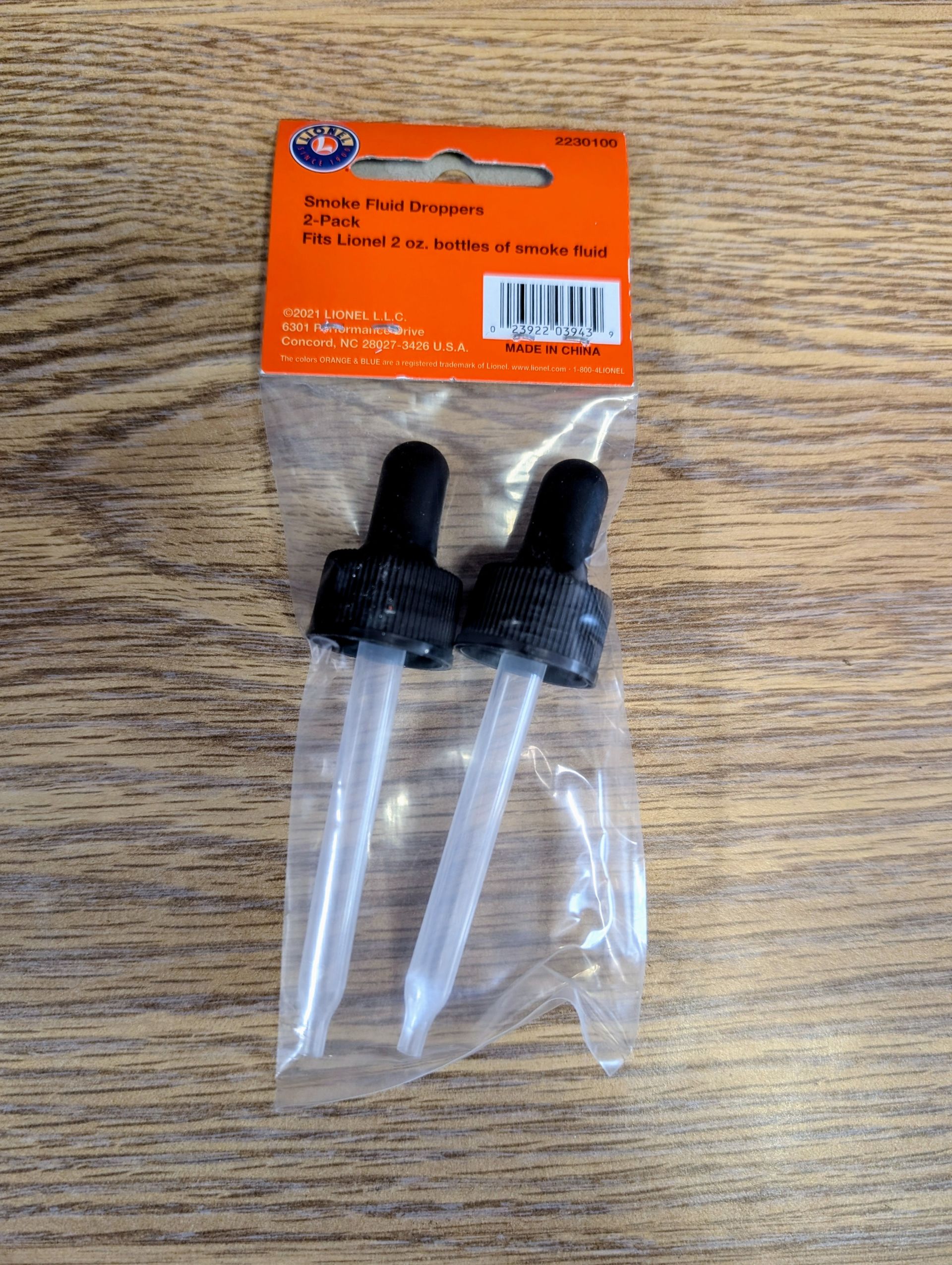 2230100 Smoke Fluid Droppers - 2 pk.