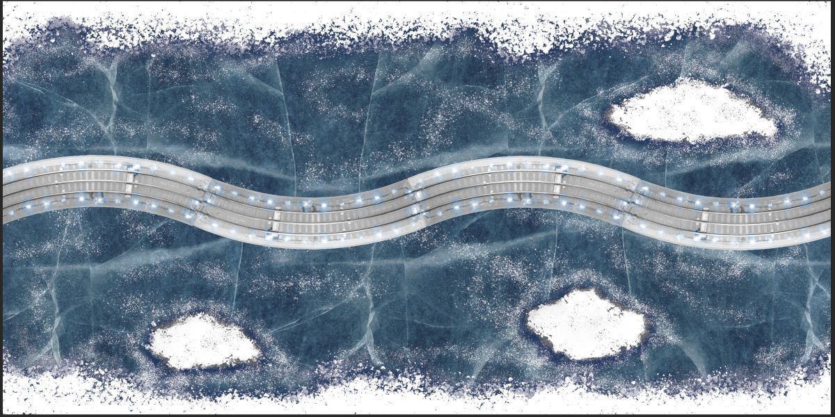 2325010 Polar Express Ice Track