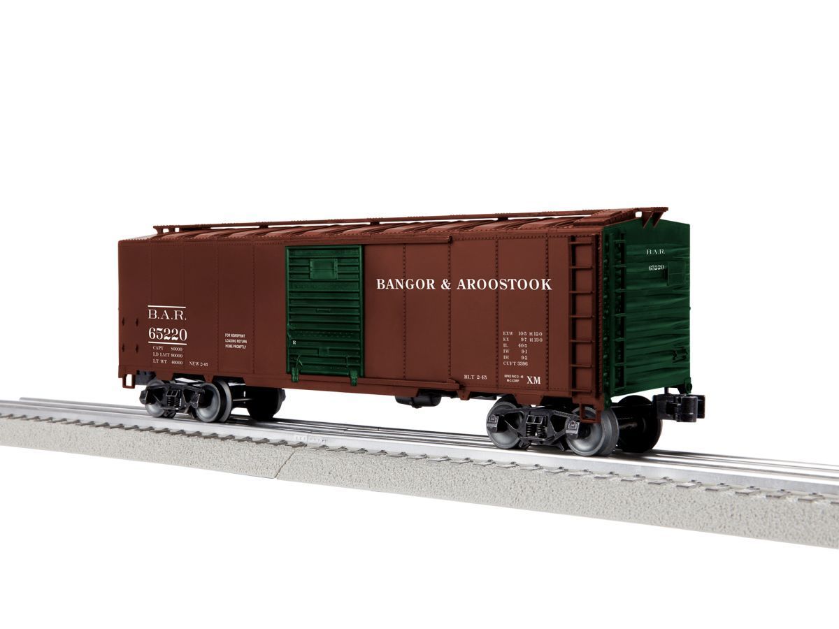 2442261 Bangor & Aroostook Steel Sided Boxcar
