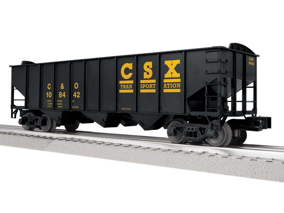 2542229 CSX 3-Bay Hopper w/Paked Ends