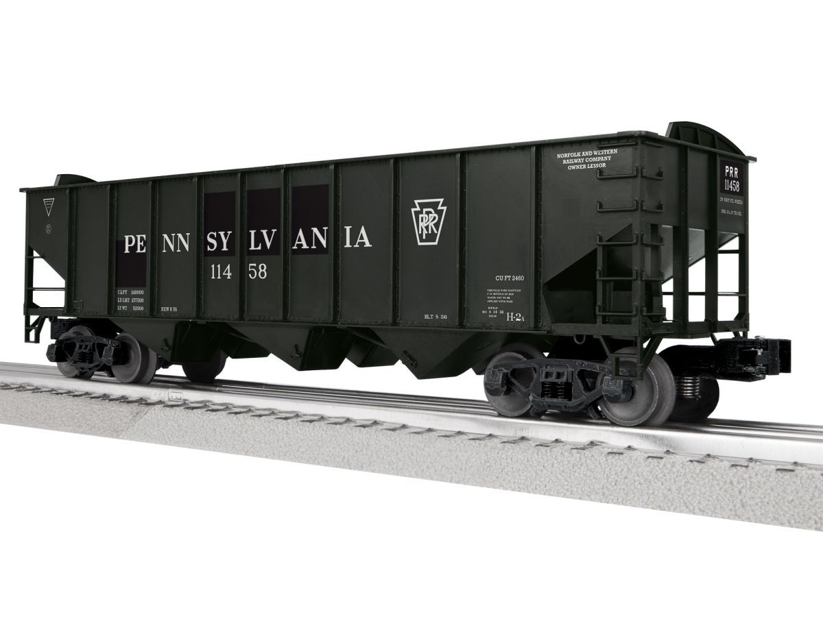 2542249 PRR 3-Bay Hopper w/Peaked Ends