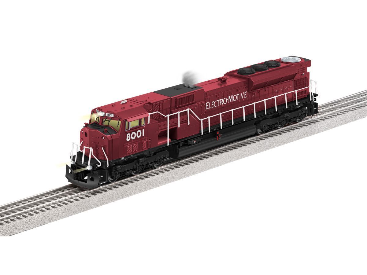 2633492 EMD Legacy SD80Mac #8001
