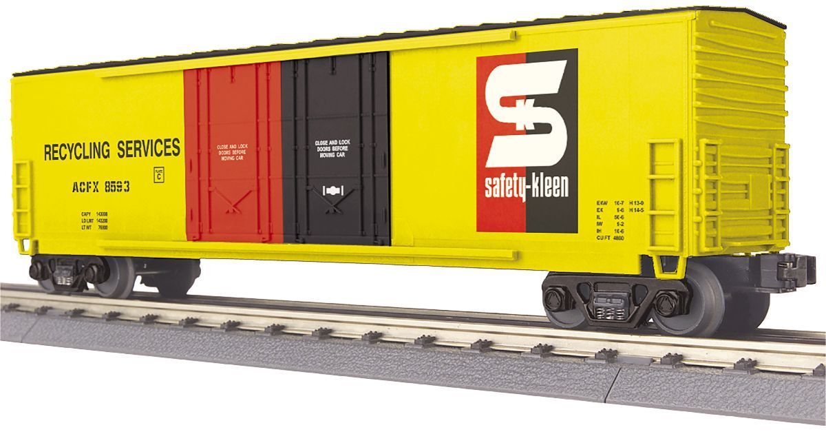 30-71096  Safety Kleen 50' Double Door Plugged Boxcar