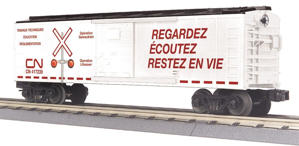 30-71119  CN Boxcar w/Blinking LED's