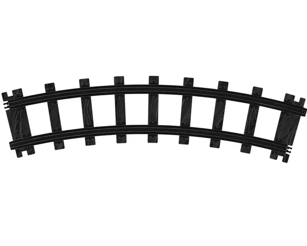 7-12138 RTR Battery O Plastic Curve Track - 12 pc