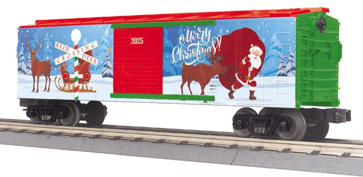 30-71233 Christmas Boxcar w/Blinking LED's