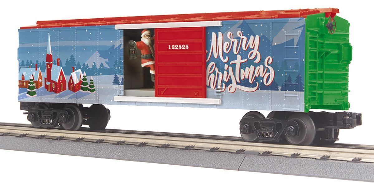 30-71236  X-Mas Operating Boxcar w/Santa