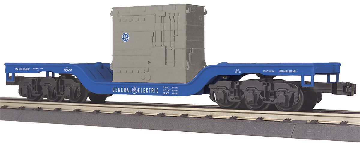 30-76931  GE Depressed Ctr. Flat Car w/Transformer