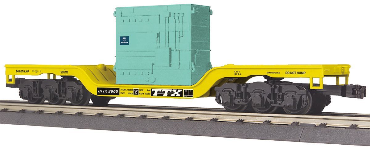 30-76935  Westinghouse Depressed Ctr. Flat Car w/Transformer