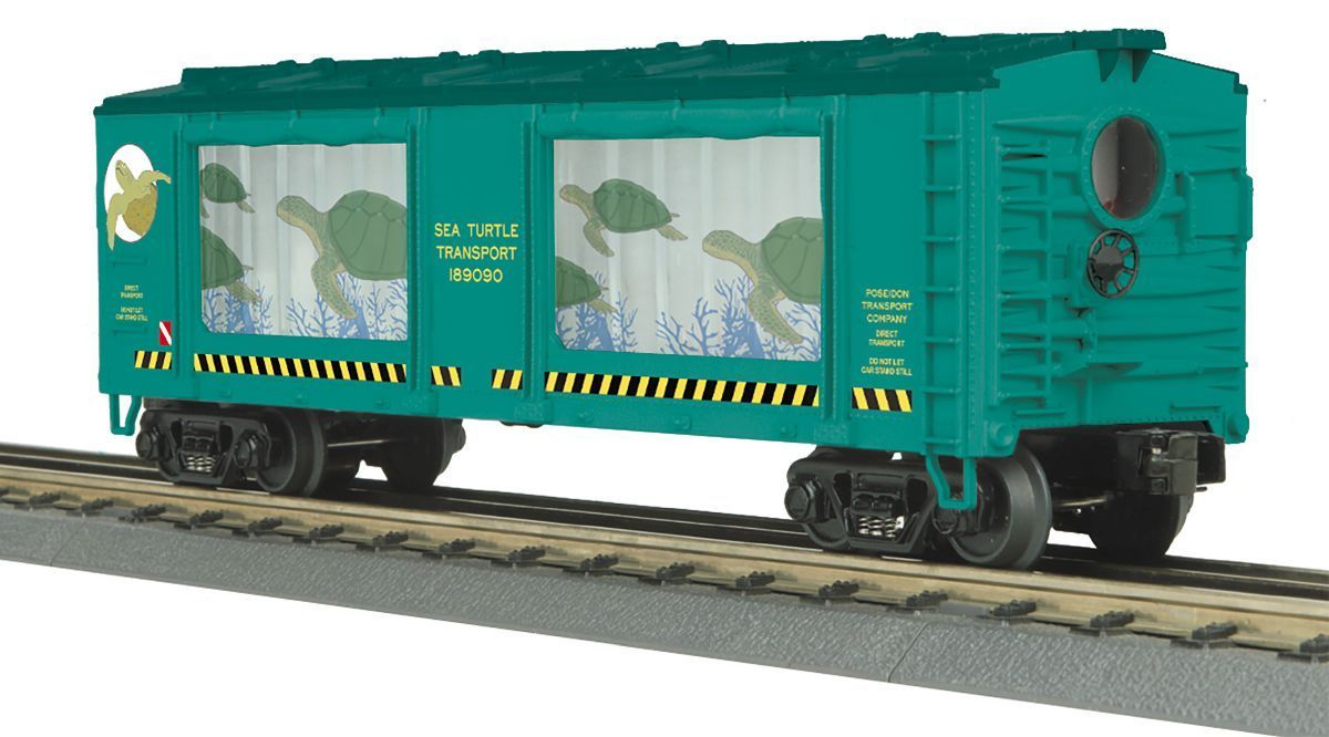 30-79695 Sea Turtles Operating Aquarium Car