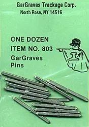 803 GarGraves Track Pins - Pkg. 12