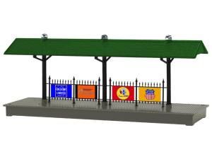 6-84318  Illuminated Station Platform