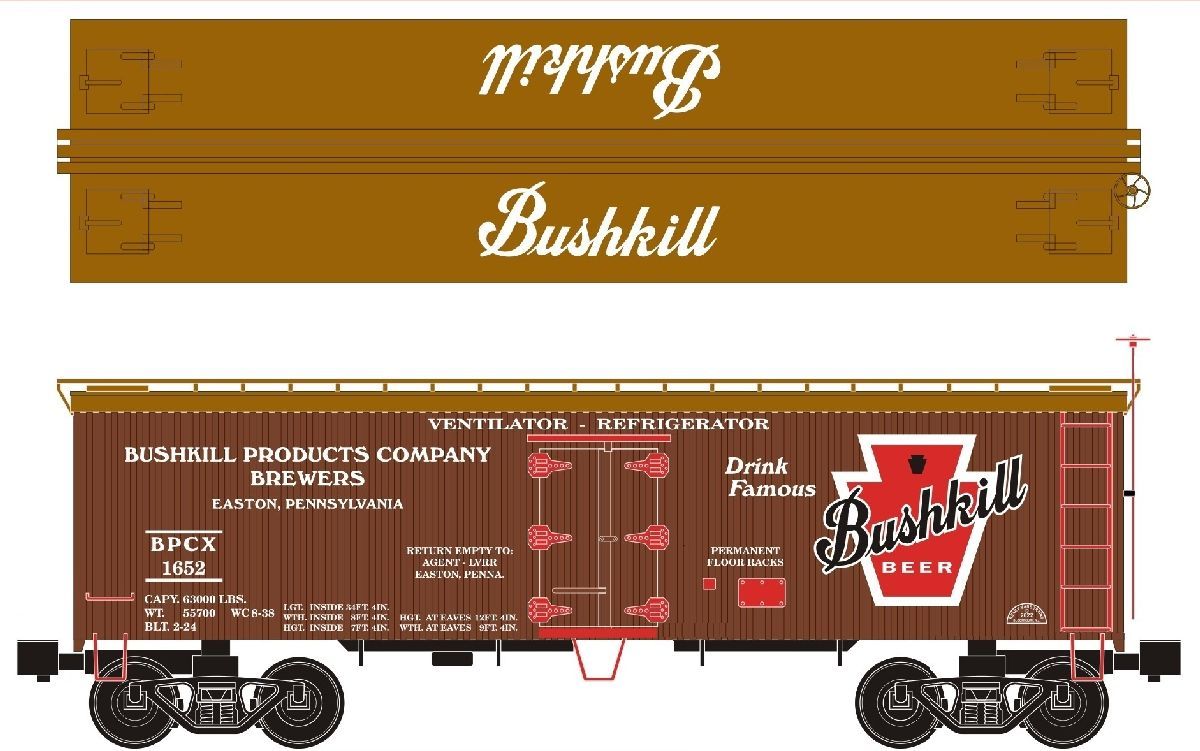 RMT8619994 Bushkill Beer Woodside Reefer