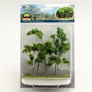 JTT95618 Woods Edge Trees - Green - 4