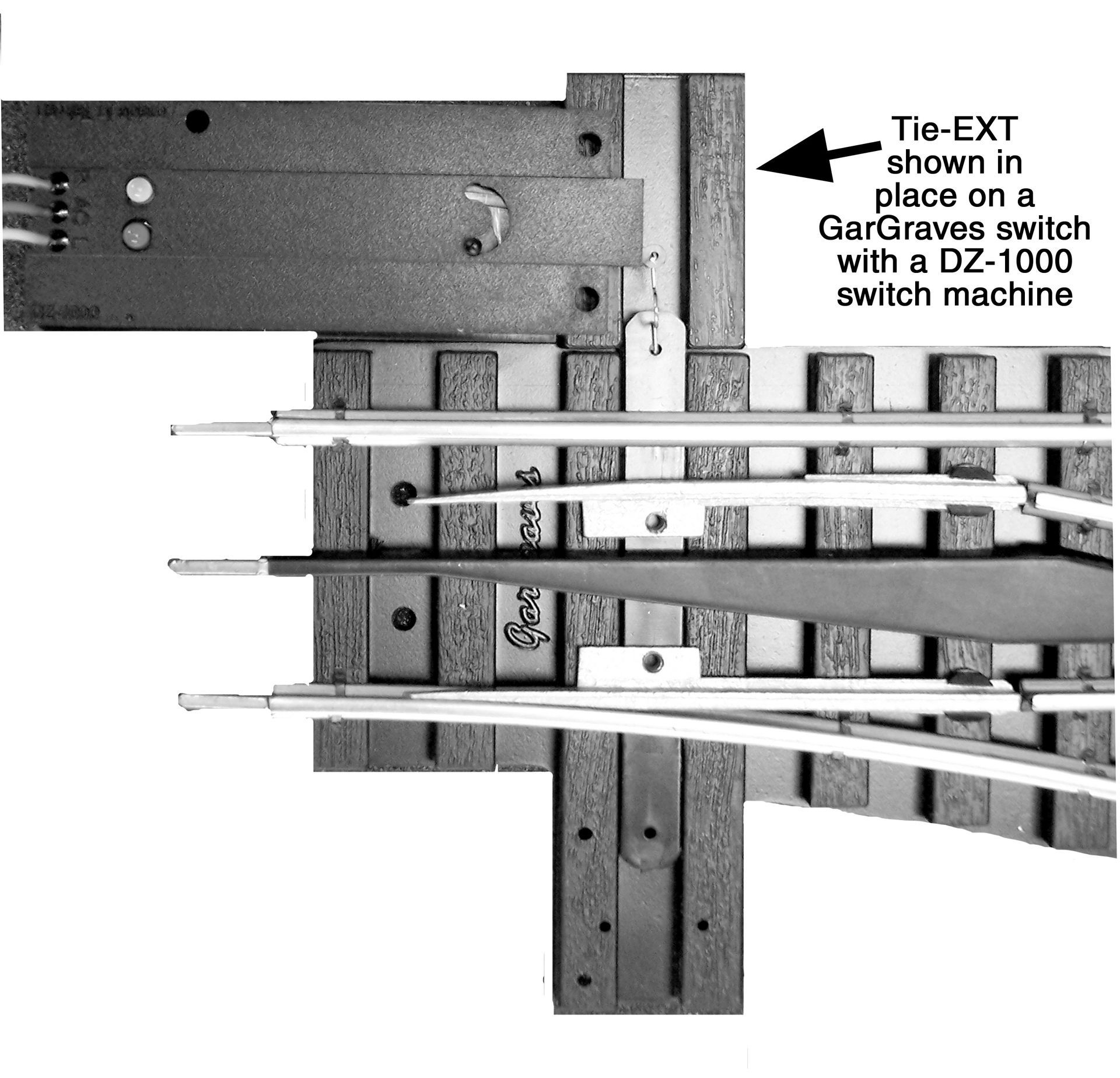 TIE-EXT GarGraves Switch Tie Extension