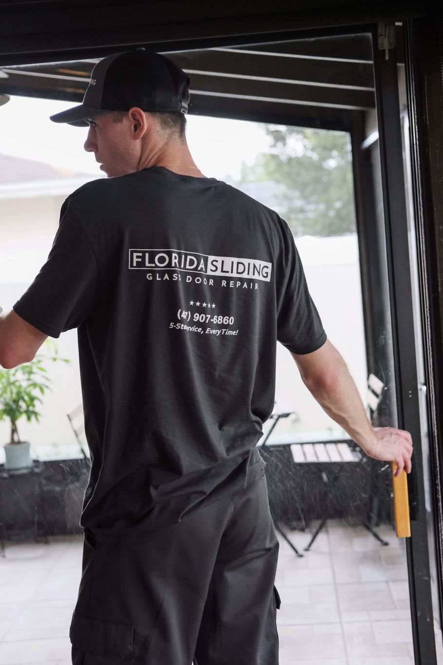 Sliding glass door repair and  maintenance restoring easy function and reliable performance.