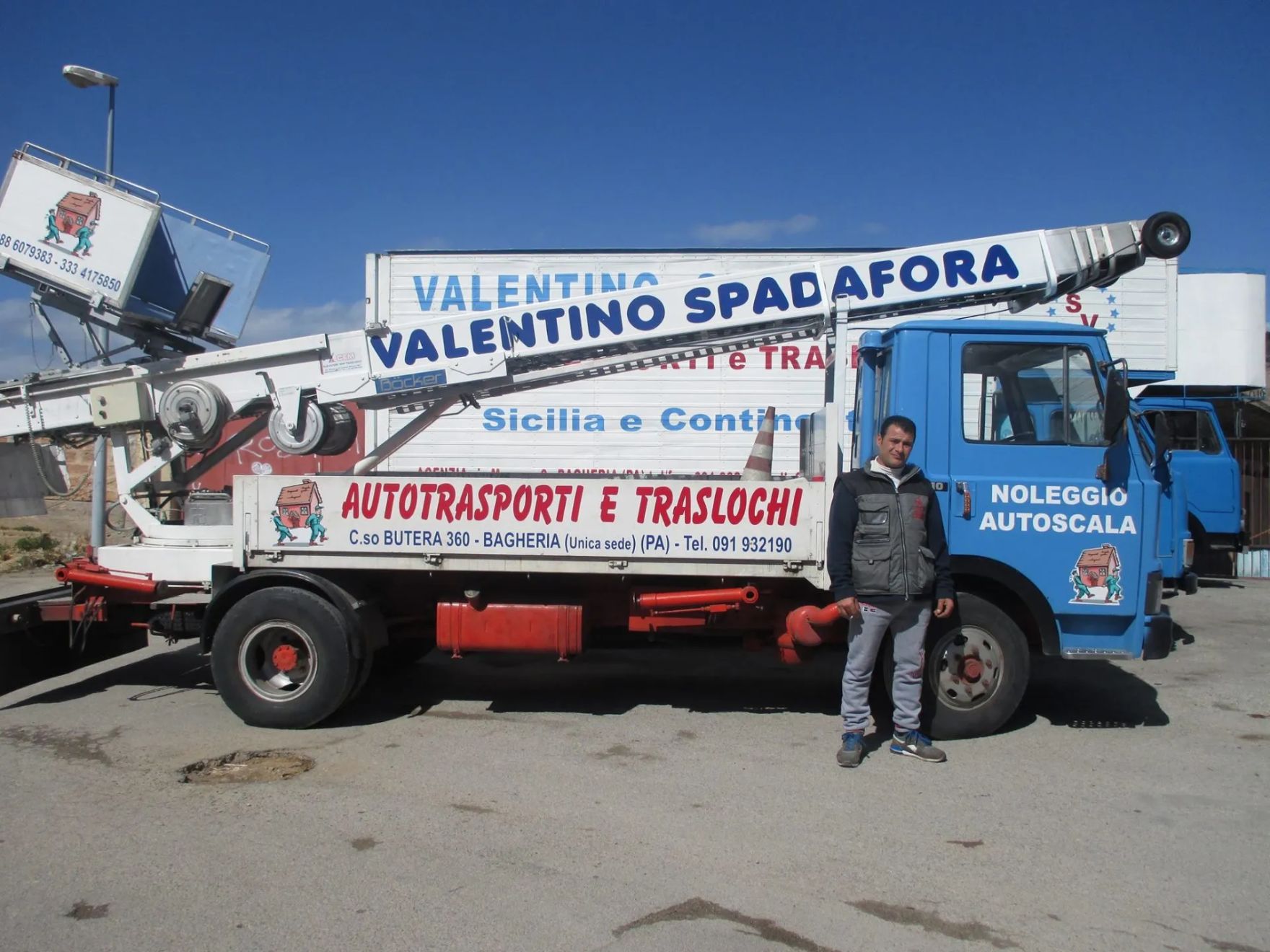 mezzo di una ditta di traslochi