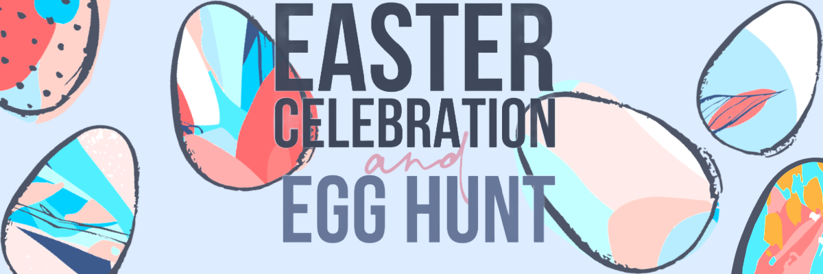 Easter celebration and egg hunt