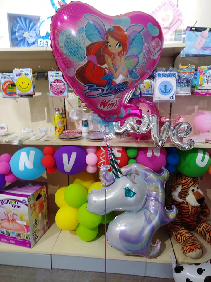 palloncini di diverse forme