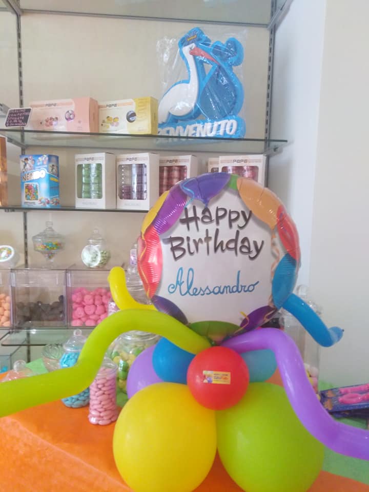 allestimento decorativo palloncini