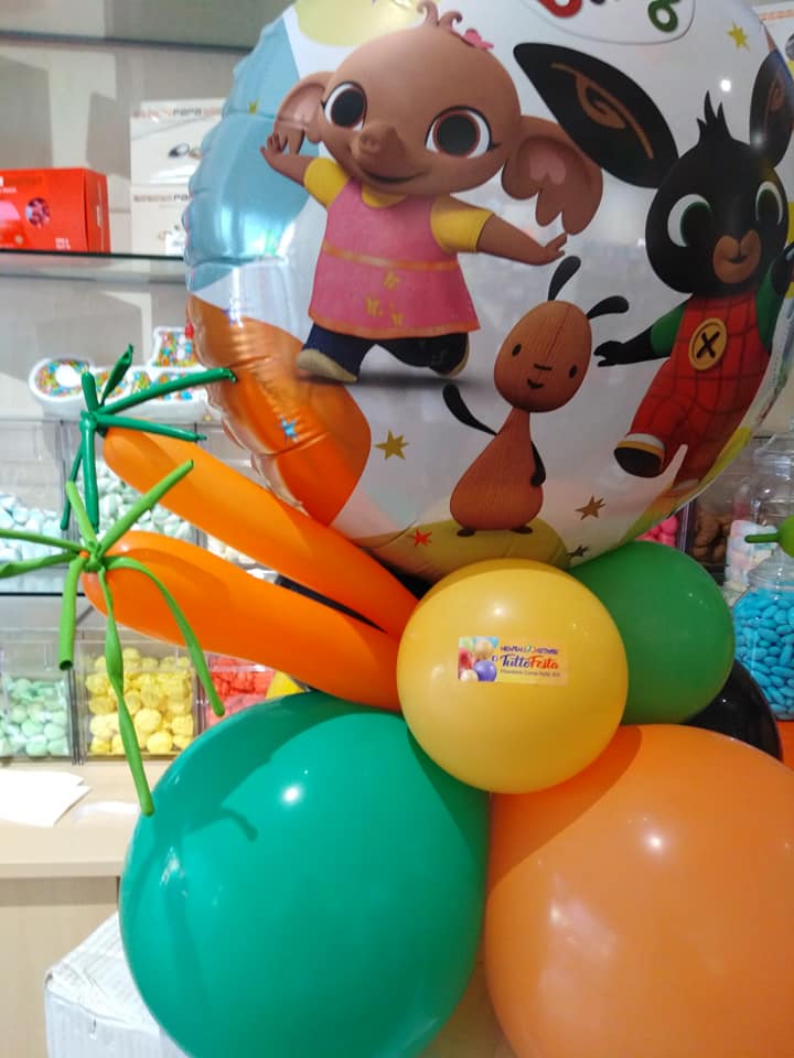 allestimento decorativo palloncini per bambino