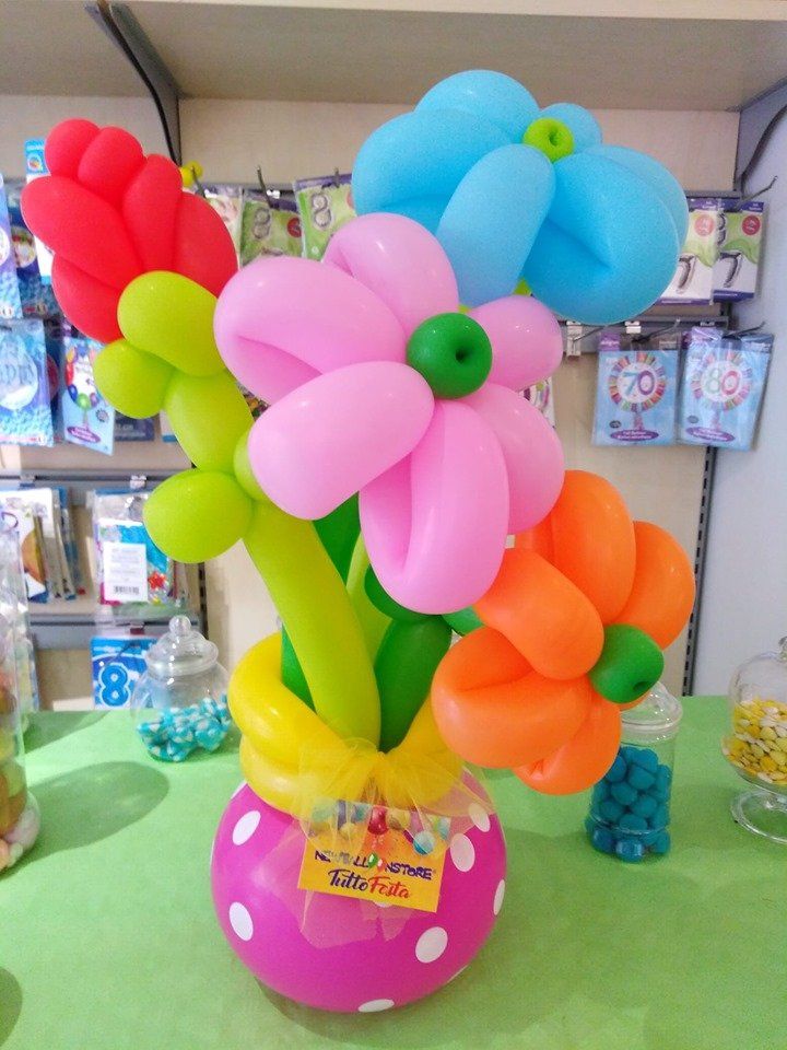 composizione di palloncini